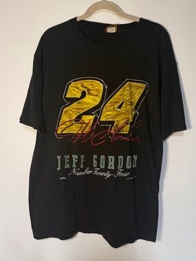 Vintage Jeff Gordon 24 1994 Graphic T-Shirt Nutmeg Made in USA